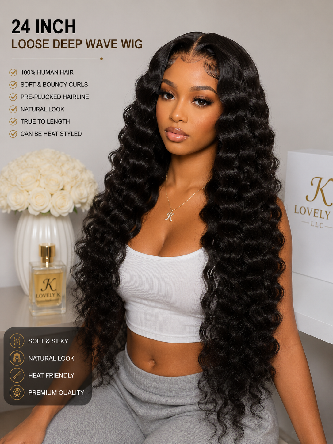 ✨ Deep In My Feelings 24” Loose Deep Wave Wig ✨