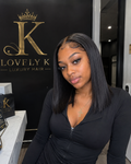 Boss Babe Bob – 16” Luxury Straight Bob Wig ✨