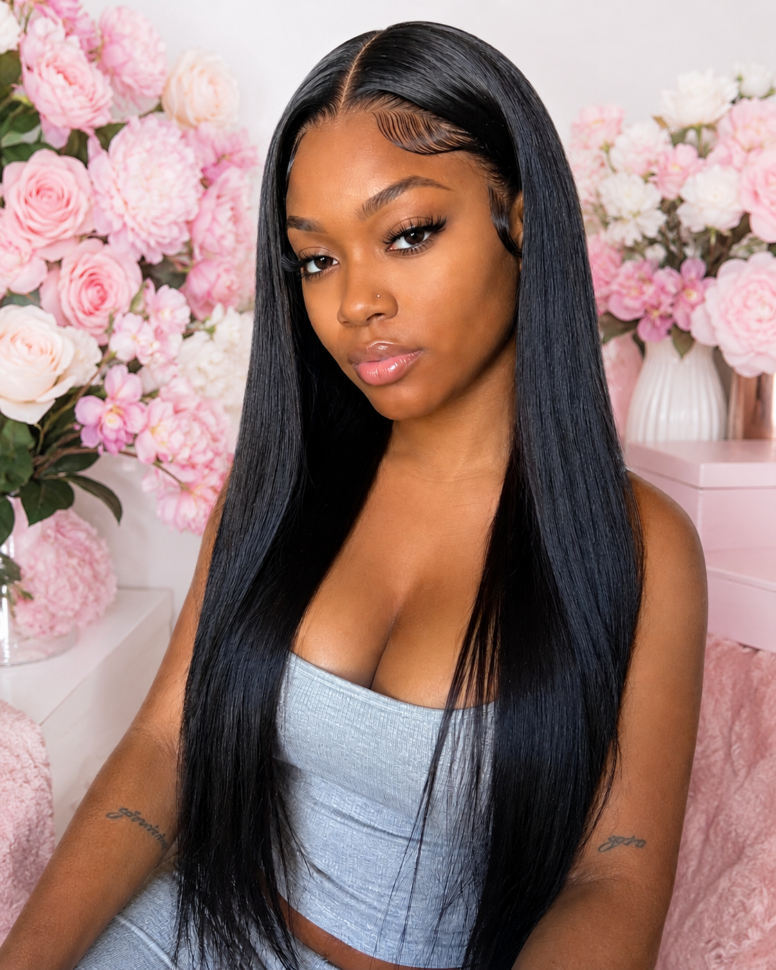 Silk Press Perfection – 24” Straight Wig