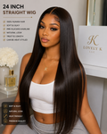💕 Soft Girl Slay 24” Straight Wig ✨